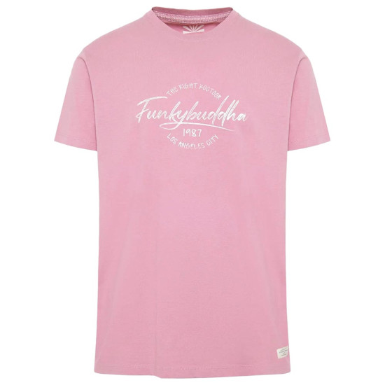 Funky Buddha Ανδρική κοντομάνικη μπλούζα